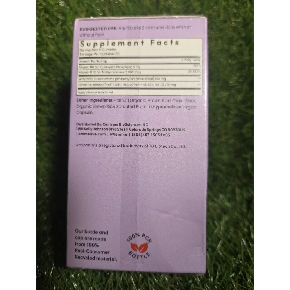 Lemme Burn - Metabolism & AMPK Activator Authentic In Box 100% Authentic  Box 🍒